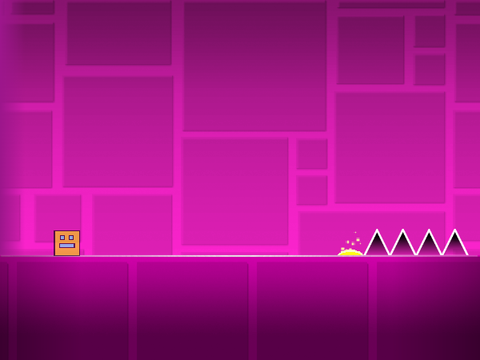 Geometry Dash but you yell to jump