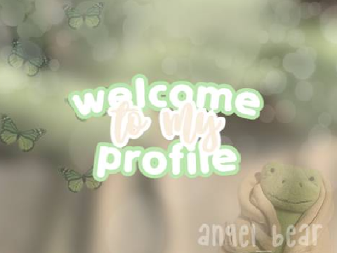 Welcome to my profile!