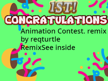 Animation contest winners.