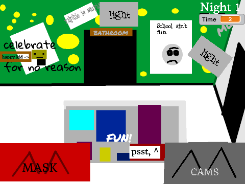 FIVE NGIHTS AT SCHEWL legit editon (joke)