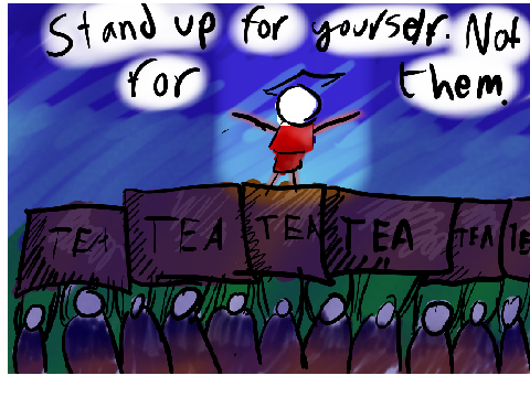 Boston Tea Party art