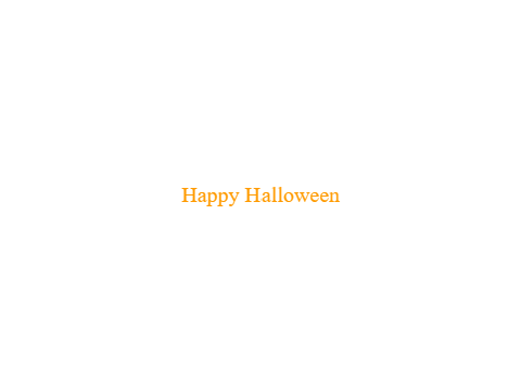 Happy Halloween