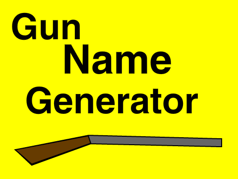 Gun name generator