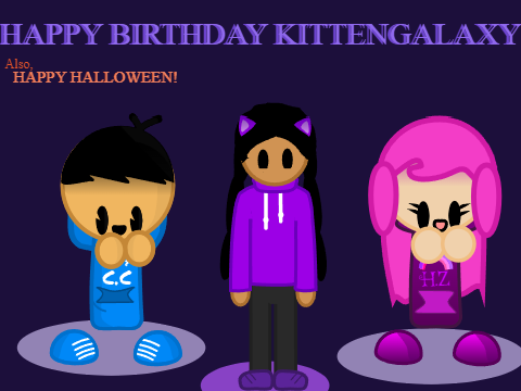 Happy Hallo-Birthday Kittengalaxy!