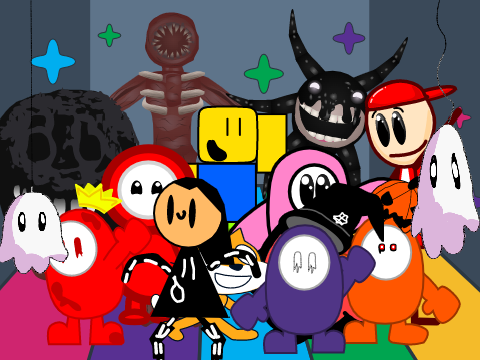 Happy Halloween!!! (Add your OC in the party!!) remix