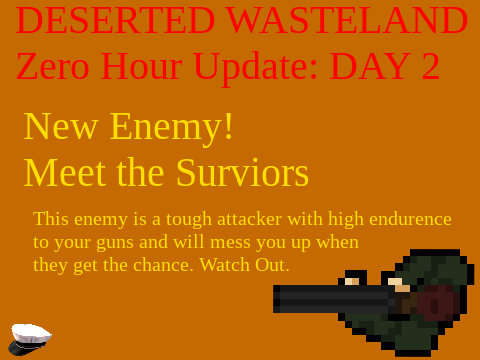Deserted Wasteland Zero Hour Update: Day 2