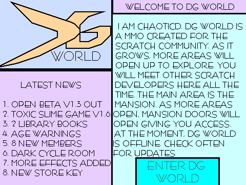 DG WORLD BETA (discontinued)