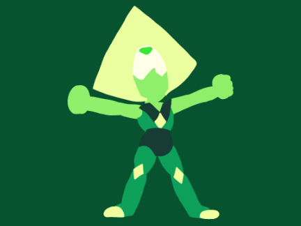 Lineless Peridot