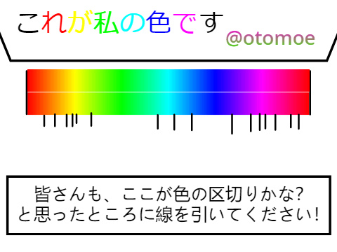 みんなの色の見え方ってどんな感じなの？