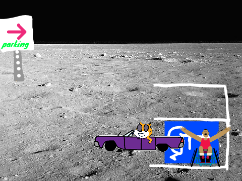parking simulater-the moon 