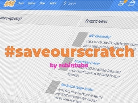 #saveourscratch