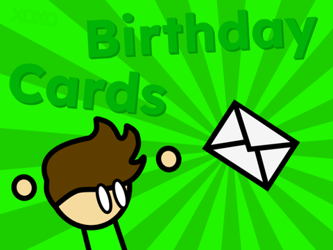 Birthday cards | An animation