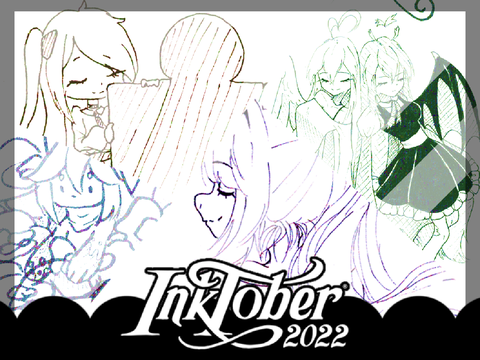 Art dump! | Inktober 2022