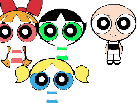 Powerpuff dressup