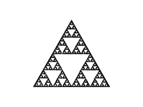 Sirpinski Triangle Chaos Sim