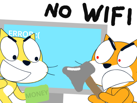 No wifi! my first proyect