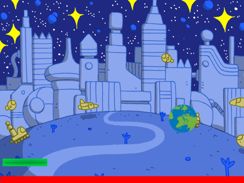 pong game: 4 space version