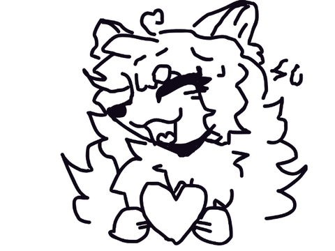 olus with heart