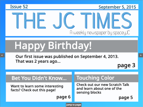 The JC Times- Issue 52 (9/5/15)