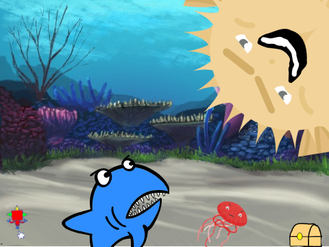 Y6: Underwater Mouse pointer game remix remix