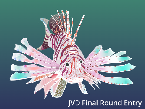 ミノカサゴ / Lionfish　JVD FINAL ENTRY