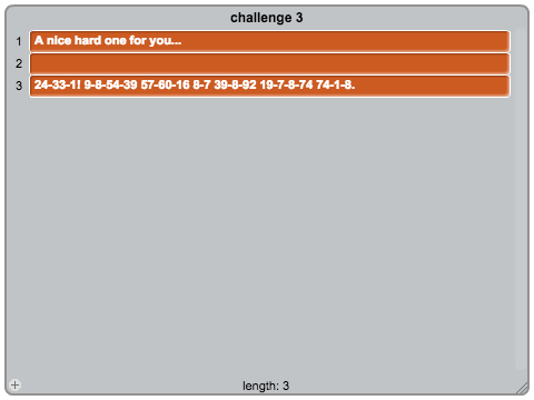 CHALLENGE 3 SOLUTION