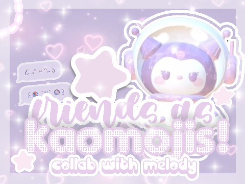 ꒰ꜜ frens as kaomojis ᶻᶻ