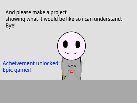 Platformer with gun.