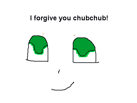I forgive you chubchub
