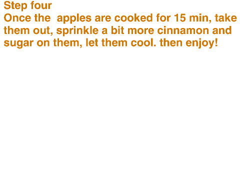 How to make Cinnamon Apples