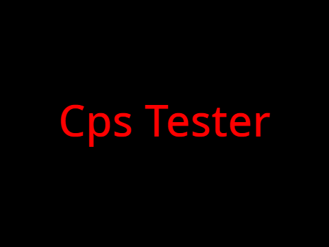 Cps Tester