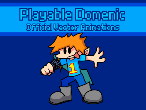 Friday Night Funkin' - Domenic Sprites (Playable)