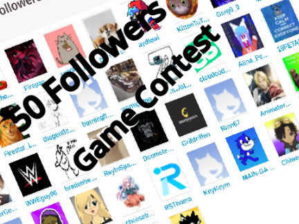  50+ Follower Contest || (Closed) || #all #games