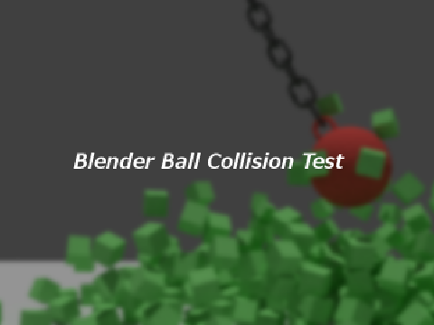 Blender Collision Test
