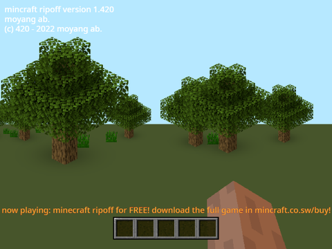 mincraft ripoff for free