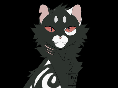 Darktail ( Art + Bio for Warrior Roleplay )
