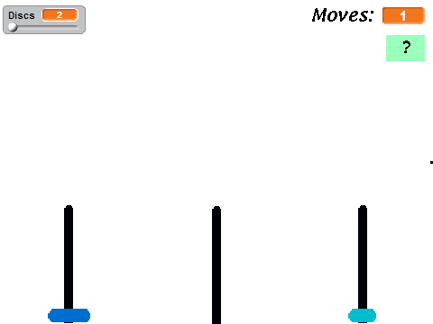 Tower of Hanoi Crazy Version