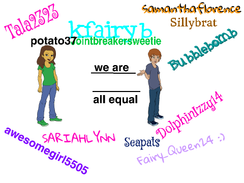 Sign Here for gender equality! remix x6