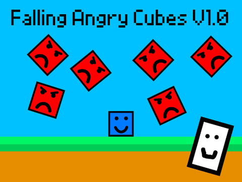 Falling Angry Cubes / #Games #All #art