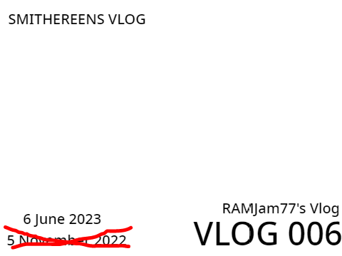 SMITHEREENS VLOG (VLOG 006)