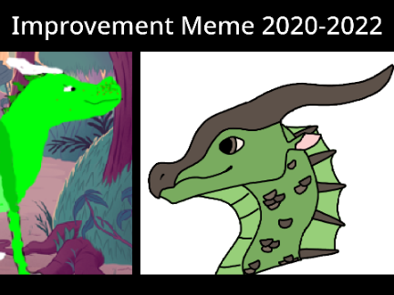 Improvement Meme 2020-2022