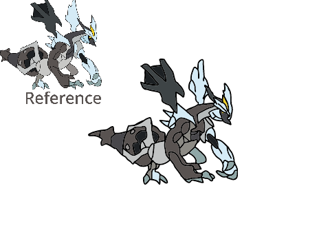 ➣Black Kyurem || Art