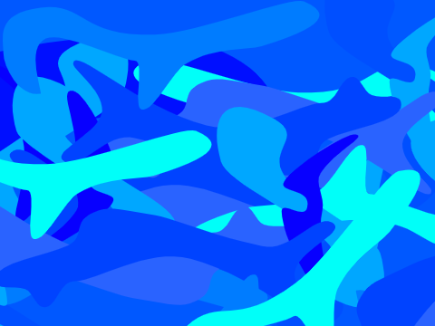 Blue Camouflage