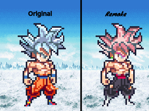 Mui Goku Edit: MUI Rose Goku Black