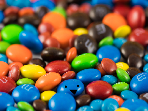 Add yourself as a m&m! 