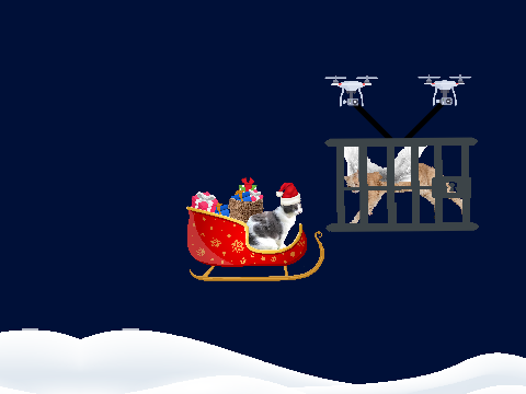 Stray Saves Christmas!