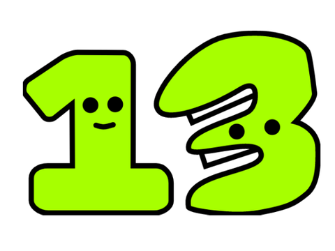 13