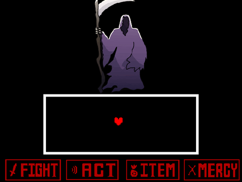 Undertale Reaper Battle