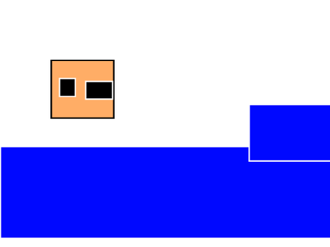floating dude