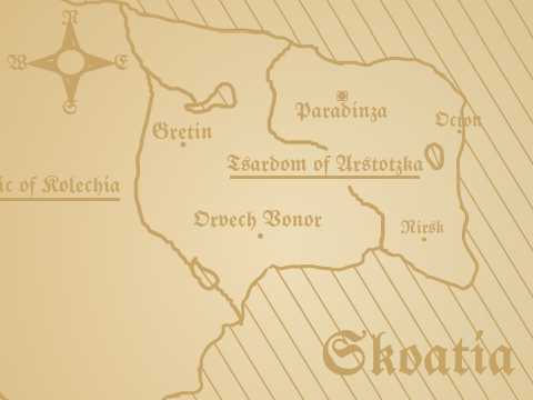Map of Skoatia